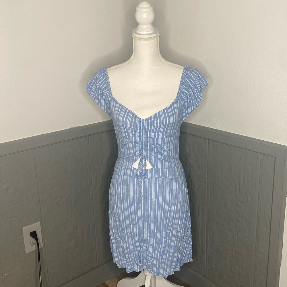 Light Blue/White Aeropostal Summer Dress